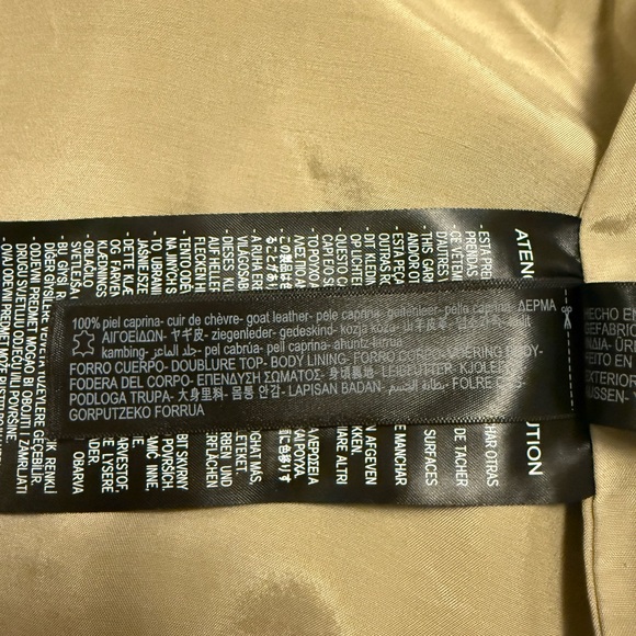 Massimo Dutti Camel Suede Blazer - Picture 8 of 8